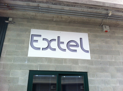 Pannello insegnia Extel