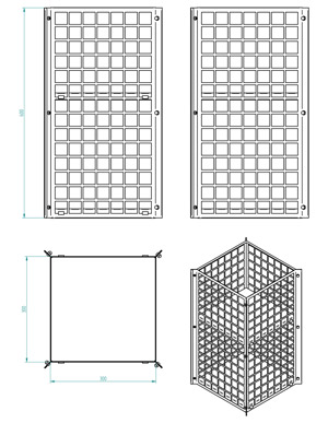 Progetto Cesta in metallo
