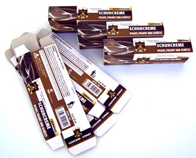 Scatole le calzature di Gubra