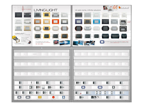 Rendering Frontale modulo da 2 pannelli